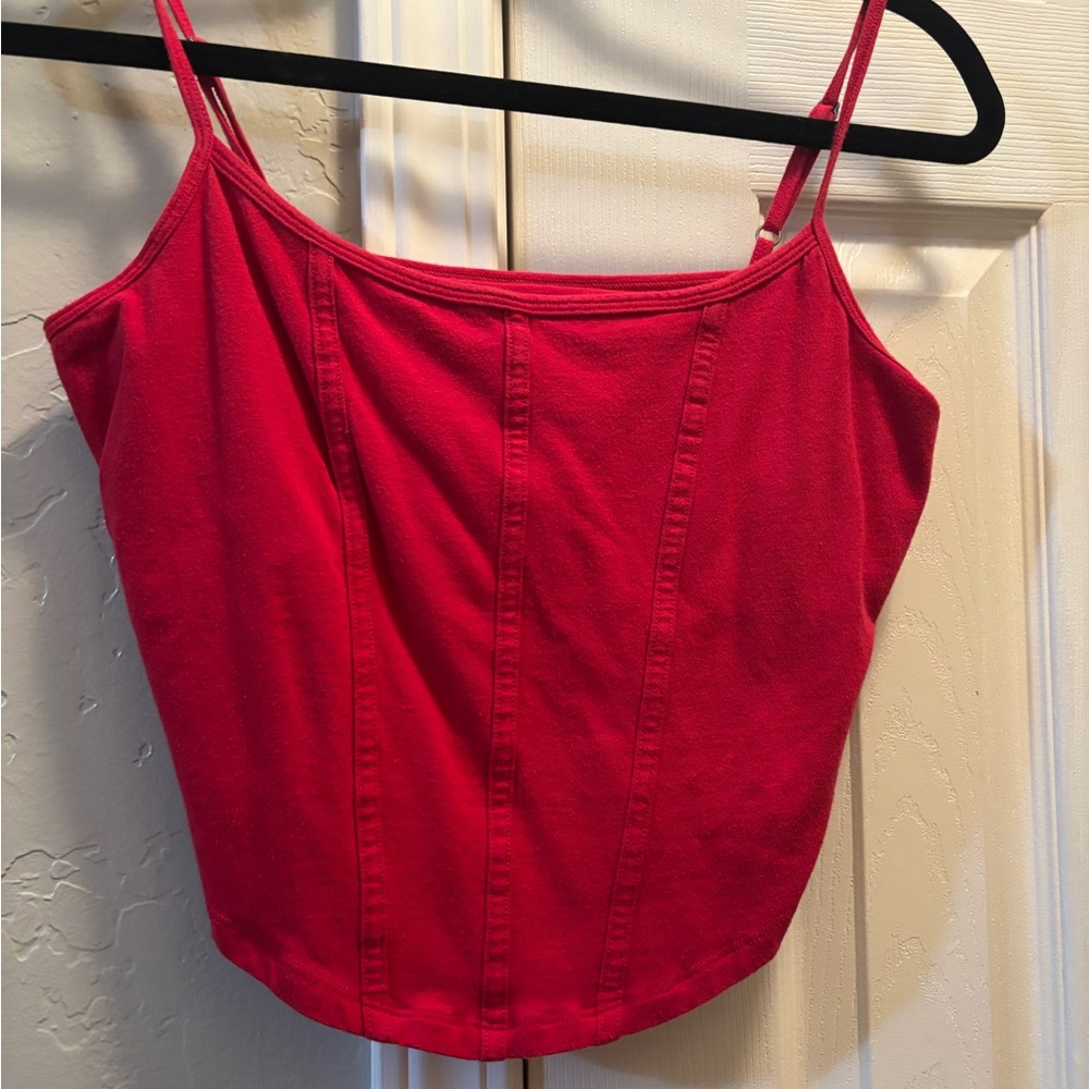 Hollister Bright Red Camisole Top